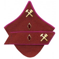 БРИГИНЖЕНЕР  войск НКВД, петлицы обр.1937 г. 